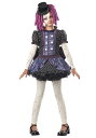 Girls Broken Doll コスチューム ハロウィン 子ども コスプレ 衣装 仮装 こども イベント 子ども パーティ ハロウィーン 学芸会 学園祭 学芸会 ショー お遊戯会 二次会 忘年会 新年会 歓迎会 送迎会 出し物 余興 誕生日 発表会