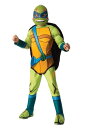 《全品P5倍 クーポン多数有》Teenage Mutant 忍者 Turtle Leonardo デラックス キッズ コスチューム ハロウィン 子ども コスプレ 衣装 仮装 こども イベント 子ども パーティ ハロウィーン 学芸会