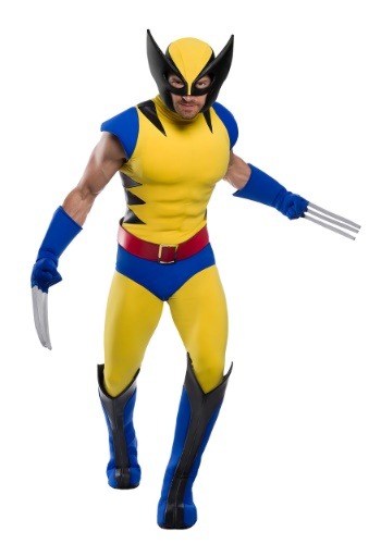 マーベル メンズ ウルヴァリン コスチューム | Premium Marvel Men's Wolverine コスプレ 衣装 仮装 小道具 おもしろい イベント パー..