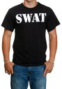 大人用 ブラック SWAT T-Shirt ハロウィン メンズ コスプレ 衣装 男性 仮装 男性用 イベント パーティ ハロウィーン 学芸会