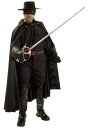 【お得クーポン多数 最大1,000円OFF有】Authentic Zorro コスチューム ハロウィン メンズ コスプレ 衣装 男性 仮装 男性用 イベント パーティ ハロウィーン 学芸会