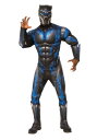 ブラック Panther Blue デラックス 大人用 コスチューム ハロウィン メンズ コスプレ 衣装 男性 仮装 男性用 イベント パーティ ハロウィーン 学芸会