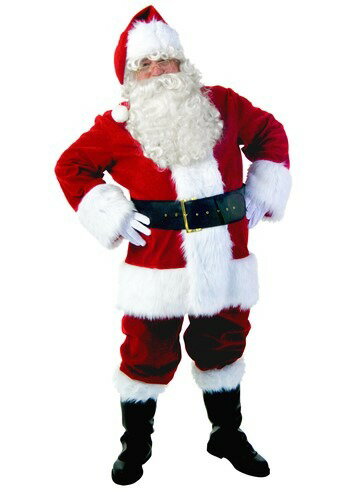 大人用 大きいサイズ Premiere Santa Suit コスチューム ハロウィン メンズ コスプレ 衣装 男性 仮装 男性用 イベント パーティ ハロウィーン 学芸会
