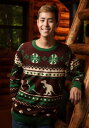 Men's Holiday 恐竜 Ugly Christmas Sweater ハロウィン メンズ コスプレ 衣装 男性 仮装 男性用 イベント パーティ ハロ...