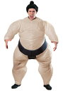 Mens Inflatable Sumo コスチューム ハロウィン メンズ コスプレ 衣装 男性 仮装 男性用 イベント パーティ ハロウィーン 学芸会