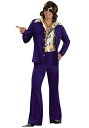 Purple Leisure Suit コスチューム ハロウィン メンズ コスプレ 衣装 男性 仮装 男性用 イベント パーティ ハロウィーン 学芸会