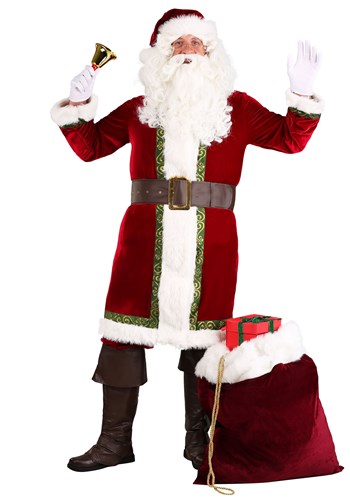Men's Old Time Santa Claus 大きいサイズ コスチューム ハロウィン メンズ コスプレ 衣装 男性 仮装 男性用 イベント パーティ ハロウィーン 学芸会