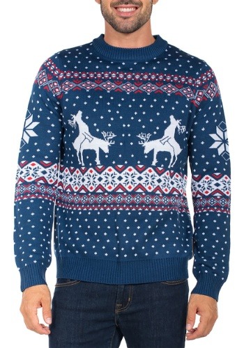 The Tipsy Elves Reindeer Climax Ugly Christmas Sweater ハロウィン メンズ コスプレ 衣装 男性 仮装 男性用 イベント パーティ ハロウィーン 学芸会