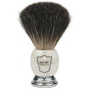 【レビュー特典あり】parker パーカー シェービングブラシ 黒アナグマ毛 専用 スタンド付き | シェービング ボディ 髭剃り ひげ剃り 泡立て ブラシ ひ...