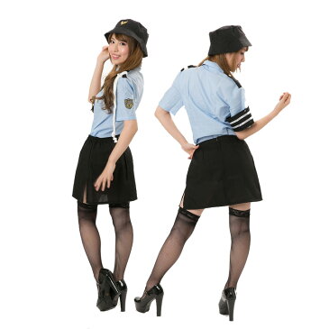 ミニスカポリス コスプレ ミニスカ ポリスクリスマス ハロウィン 衣装 レディース 大人 セクシー コスチューム 警官 警察 婦警 婦人警官 警察官 警備員 アーミー コス イベント