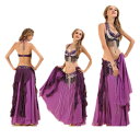 milicross 【3点セット】ベリーダンス ステージ衣装ダンス コスチューム コスプレ エジプト ベール ブラトップ ベリーダンス衣装