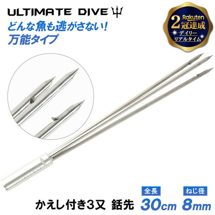 Ultimate Dive 銛先 3又 パラライザー ス