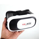 《5日限定★要エントリー！1/2人が最大100%ポイントバック》手軽にVR体験できる！VR BOX(VR ボックス) VR バーチャルリアリティ ゴーグル VRゴーグル スマホ VRBOX