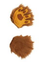 大人用 Lion Paws Fingerless グローブs クリスマス ハロウィン コスプレ 衣装 仮装 小道具 おもしろい イベント パーティ ハロウィーン 学芸会