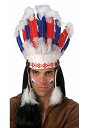 Native American Chief Headdress クリスマス ハロウィン コスプレ 衣装 仮装 小道具 おもしろい イベント パーティ ハロウィーン 学芸会 学園祭 学芸会 ショー お遊戯会 二次会 忘年会 新年会 歓迎会 送迎会 出し物 余興 誕生日 発表会