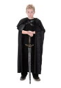 Northern King ブラック Fur マント ケープ for キッズ クリスマス ハロウィン コスプレ 衣装 仮装 小道具 おもしろい イベント パーテ...