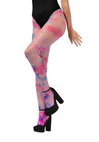 Womens ユニコーン Tie Dye Fishnet Tights クリスマス ハロウィン コスプレ 衣装 仮装 小道具 おもしろい イベント パーティ ハロウィーン 学芸会