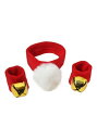 Set of Santa Workout Bands クリスマス ハロウィン コスプレ 衣装 仮装 小道具 おもしろい イベント パーティ ハロウィーン 学芸会 学園祭 学芸会 ショー お遊戯会 二次会 忘年会 新年会 歓迎会 送迎会 出し物 余興 誕生日 発表会