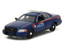 Greenlight 1/43 The Walking Dead (2010-Current TV Series) - 2001 Ford フォード Crown Victoria Police Fire EMS ポリス /ファイア/EMS Interceptor Atlanta Police Fire EMS ポ ギフト プレゼント