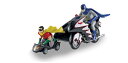 Mattel Batcyle Elite with Batman & Robin Figures 1/12 スケール グッズ | ダイキャストカー ダイキャスト...