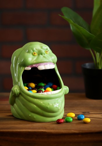 ゴーストバスターズ Slimer Big Mouth Candy Dish ハロウィン コスプレ 衣装 仮装 小道具 おもしろい イベント パーティ ハロウィーン 学芸会