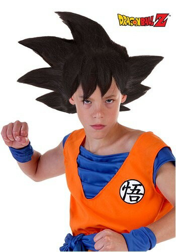 チャイルド 悟空 ウィッグ ハロウィン コスプレ 衣装 仮装 小道具 おもしろい イベント パーティ ハロウィーン 学芸会のサムネイル