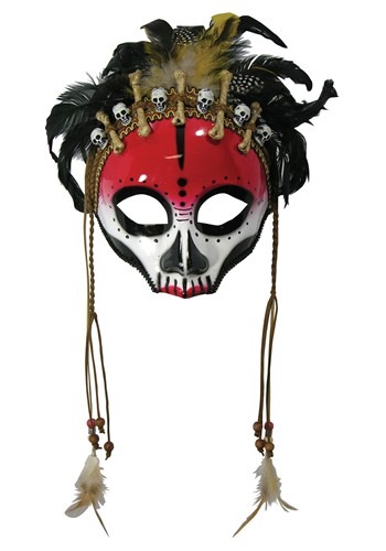 Voodoo Face マスク for Women ハロウィン コスプレ 衣装 仮装 小道具 おもしろい イベント パーティ ハロウィーン 学芸会