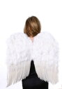 Medium ホワイト Feather Angel 羽 ハロウィン コスプレ 衣装 仮装 小道具 おもしろい イベント パーティ ハロウィーン 学芸会