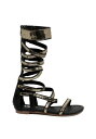 Women's Warrior Sandals ハロウィン コスプレ 衣装 仮装 小道具 おもしろい イベント パーティ ハロウィーン 学芸会