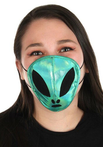 Alien Face マスク ハロウィン コスプレ 衣装 仮装 小道具 おもしろい イベント パーティ ハロウィーン 学芸会