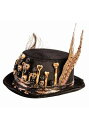 Voodoo Top 帽子 ハット for 大人用s ハロウィン コスプレ 衣装 仮装 小道具 おもしろい イベント パーティ ハロウィーン 学芸会