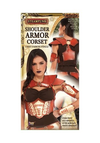 Steampunk Shoulder Harness w/attached Corset for Women ハロウィン コスプレ 衣装 仮装 小道具 おもしろい イベント パーティ ハロウィーン 学芸会