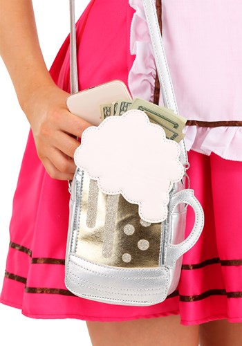 Beer Mug Purse | コスプレ 衣装 仮装 小道具 おもしろい イベント パーティ 発表会 デコレーション リボン アクセサリー メンズ レディース...