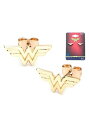 DC Comics Wonder Woman Logo Stud Earrings ハロウィン コスプレ 衣装 仮装 小道具 おもしろい イベント パーティ ハ...