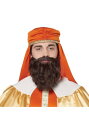 《1日は全品ポイント10倍》Wise Man Brown ウィッグ and Beard for Men ハロウィン コスプレ 衣装 仮装 小道具 おもしろい イベント パーティ ハロウィーン 学芸会