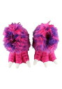 Pink Monster Paw Slipper for キッズ ハロウィン コスプレ 衣装 仮装 小道具 おもしろい イベント パーティ ハロウィーン 学芸会