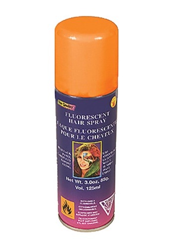 Florescent Orange Hair Spray ハロウィン コスプレ 衣装 仮装 小道具 おもしろい イベント パーティ ハロウィーン 学芸会