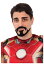 Tony Stark Iron Man Mustache & Goatee ハロウィン コスプレ 衣装 仮装 小道具 おもしろい イベント ..