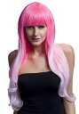 Styleable Fever Emily Pink Two Tone ウィッグ ハロウィン コスプレ 衣装 仮装 小道具 おもしろい イベント パーティ ハロ...