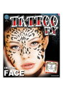 Cheetah Temporary Tattoo ハロウィン コスプレ 衣装 仮装 小道具 おもしろい イベント パーティ ハロウィーン 学芸会