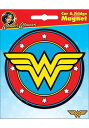 DC Wonder Woman Logo Car & Fridge Magnet ハロウィン コスプレ 衣装 仮装 小道具 おもしろい イベント パーティ ハロウィーン 学芸会 1