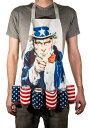 ＼マラソン全品P2倍／ Uncle Sam Fourth of July Beer ベルト Apron ハロウィン コスプレ 衣装 仮装 小道具 おもしろい イベント パーティ ハロウィーン 学芸会