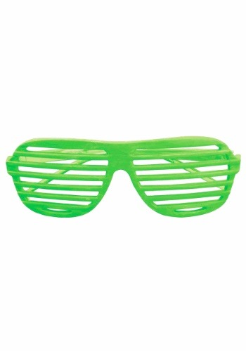 1980年代 Neon Green Slot 眼鏡 ハロウィン コスプレ 衣装 仮装 小道具 おもしろい イベント パーティ ハロウィーン 学芸会