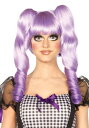 Purple Dolly ウィッグ ハロウィン コスプレ 衣装 仮装 小道具 おもしろい イベント パーティ ハロウィーン 学芸会
