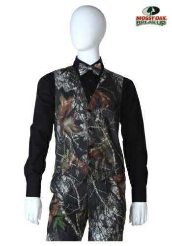 Mossy Oak Open Back ベスト ハロウィン コスプレ 衣装 仮装 小道具 おもしろい イベント パーティ ハ..