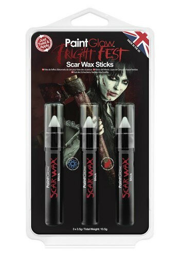 Scar Wax Sticks Set | コスプレ 衣装 仮装 小道具 おもしろい イベント パーティ 発表会 デコレーション リボン アクセサリー メンズ ...