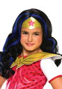 DC Superhero 女の子s Wonder Woman ウィッグ ハロウィン コスプレ 衣装 仮装 小道具 おもしろい イベント パーティ ハロウィーン ...