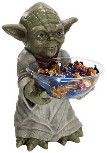 Yoda Candy Bowl Holder ハロウィン コスプレ 衣装 仮装 小道具 おもしろい イベント パーティ ハロウィーン 学芸会