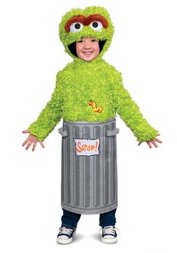 Sesame Street 赤ちゃん 新生児 男の子s Oscar the Grouch コスチューム | 子供 こども コスプレ 衣装 仮装 かわいい イベント 飾り おもしろ 学芸会 発表会 オシャレ ハロウイン パーティ カワイイ 小学生 キッズ ギフト プレゼント