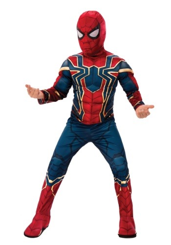 【最終日 全品15%OFFクーポン有】マーベル Infinity War デラックス Iron Spider キッズ コスチューム ハロウィン 子ども コスプレ 衣装 仮装 こども イベント 子ども パーティ ハロウィーン 学芸会